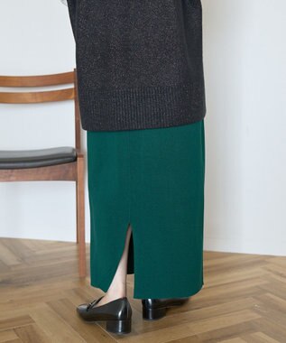 AMERICAN HOLIC バイパチ総針ニットタイトスカート Dark Green