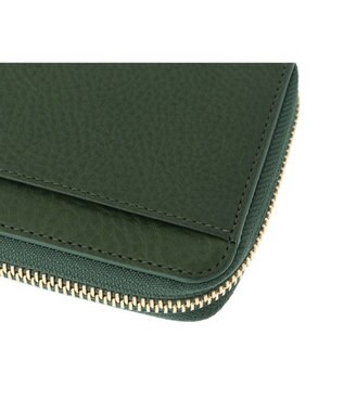 genten ミネルヴァ2 Lファスナー長財布 グリーン