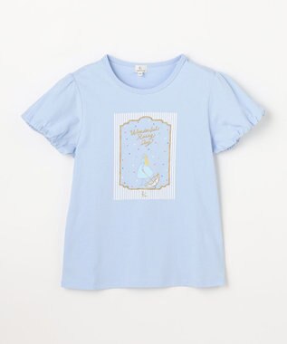 組曲 KIDS 【150-160㎝】 wonderful rainy day Tシャツ サックスブルー
