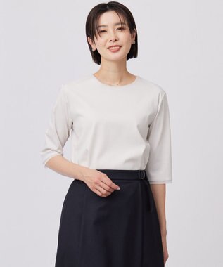 J.PRESS LADIES 【WEB限定カラーあり・洗える】スムースジャージー カットソー