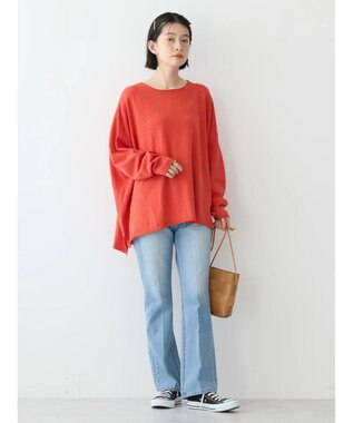 AMERICAN HOLIC ＢＩＧニットプルオーバー Red