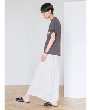 AMERICAN HOLIC ＴＵＲＱＵＯＩＳＥロゴカットプルオーバー Charcoal Gray