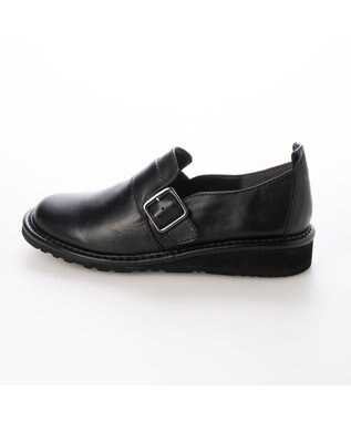 ing <ing>【サスティナブル】シングルモンクスリッポン ブラック