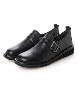 ing <ing>【サスティナブル】シングルモンクスリッポン ブラック