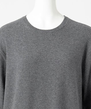 23区 S 【エステータ】マーセライズドウールカシミヤ ニットワンピース グレー系