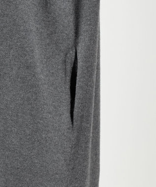 23区 S 【エステータ】マーセライズドウールカシミヤ ニットワンピース グレー系