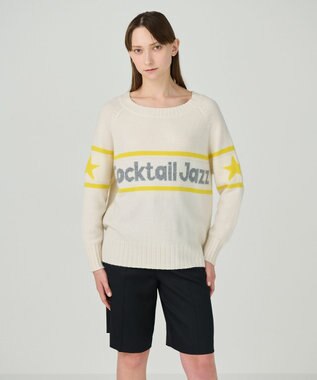 GRACE CONTINENTAL カシミヤレタードトップ