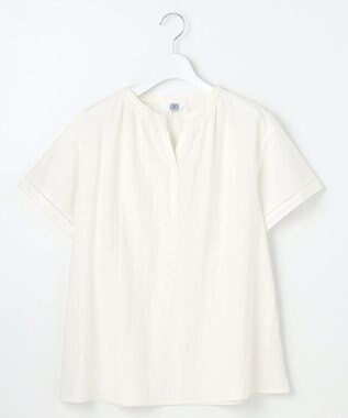 J.PRESS LADIES ナチュラルジャージー カットソー ホワイト系