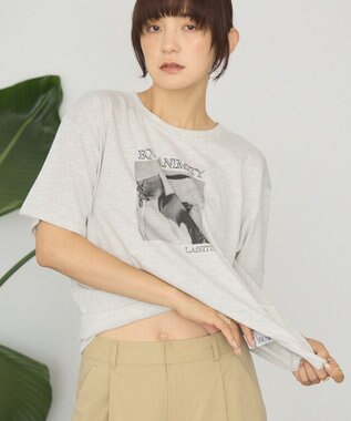 AMERICAN HOLIC アソートプリントTシャツ Oatmeal