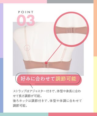 AMPHI ブラジャー ショーツセット まる胸メイク 推し活・推し事応援 Aカップあり 【ブラショーツセット】 上下セット ブラ BBJ201 アンフィ／ワコール ベージュ