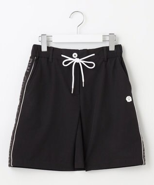 PW CIRCULUS 【 伸縮性あり 】【WOMEN】サイドロゴテープ スカート ブラック系