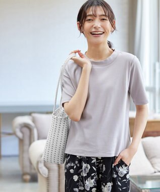 Tiaclasse メルカドウーヴンバッグ ホワイト