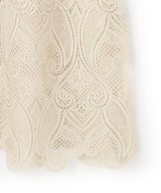 23区 【先行予約】ペイズリーレース キャミソールワンピース ベージュ系