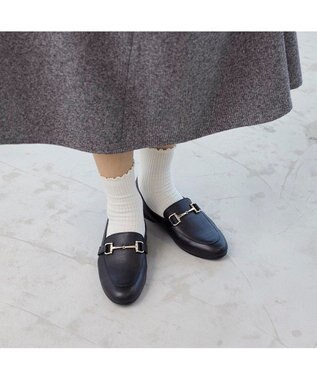 ing <ing>【WEB限定】レザービットローファー