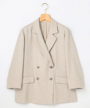 組曲 ライトリネンライク ジャケット ベージュ系