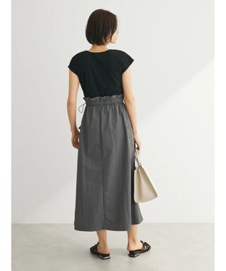 Green Parks ・ＥＬＥＮＣＡＲＥ　ＤＵＥ　ミリタリードッキングワンピ Charcoal Gray