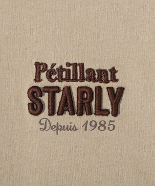 AMERICAN HOLIC STARLY 刺繍ロゴTシャツ Mocha