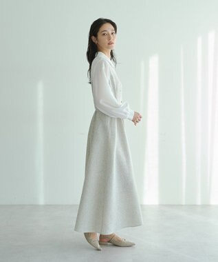 YECCA VECCA ベアドッキングワンピース Ivory