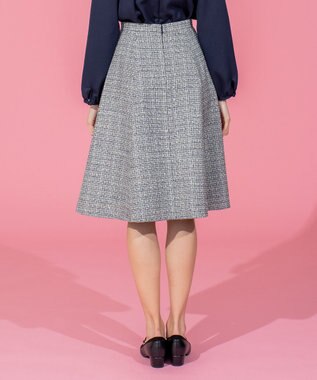 TOCCA 【洗える】PRIMAVERA SKIRT スカート ネイビー系