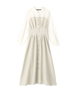 YECCA VECCA ベアドッキングワンピース Ivory