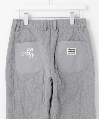PW CIRCULUS 【裏地付き/防寒】【MEN】キルティングパンツ グレー系