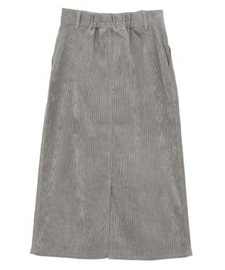 AMERICAN HOLIC コーデュロイベイカータイトスカート Gray