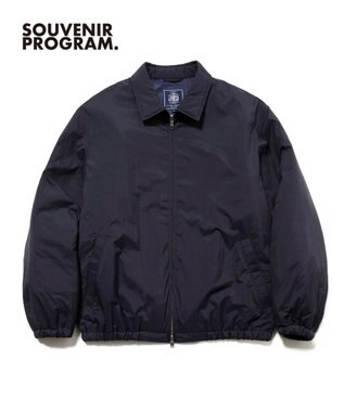 J.PRESS MEN 【J.PRESS ORIGINALS】【UNISEX】Nylon Washer Taffeta Golf Jacket ネイビー系