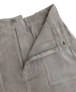 AMERICAN HOLIC コーデュロイベイカータイトスカート Gray