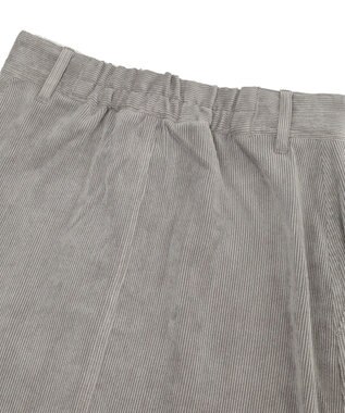 AMERICAN HOLIC コーデュロイベイカータイトスカート Gray