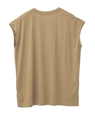 YECCA VECCA フォトプリントノースリーブTee Off White