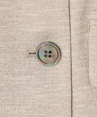 組曲 ライトリネンライク ジャケット ベージュ系