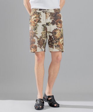  クールドッツストレッチ花柄 / BERMUDA