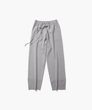 ATON 50/3 ORGANIC SMOOTH | イージーニットパンツ GRAY