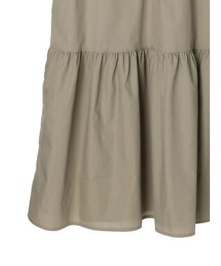 Green Parks ・ＥＬＥＮＣＡＲＥ　ＤＵＥ　バンドカラーワンピース Gray Beige
