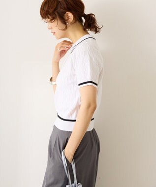 AMERICAN HOLIC アソートニットポロシャツ Off White