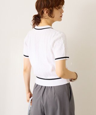 AMERICAN HOLIC アソートニットポロシャツ Off White