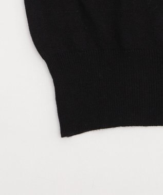 WEGO 【WEB限定/25年秋冬新作/洗濯OK/毛玉レス】ハイネックプルオーバー ブラック