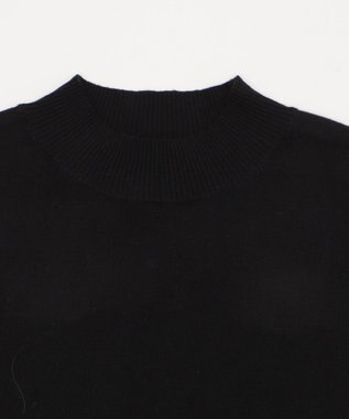 WEGO 【WEB限定/25年秋冬新作/洗濯OK/毛玉レス】ハイネックプルオーバー ブラック