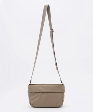 LA BAGAGERIE ダブルフロントポケットショルダー グレージュ