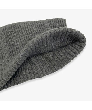 林八百吉商店 un chapeau  ネコ耳ニットワッチ チャコール