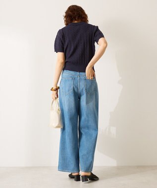 AMERICAN HOLIC アソートニットポロシャツ Navy