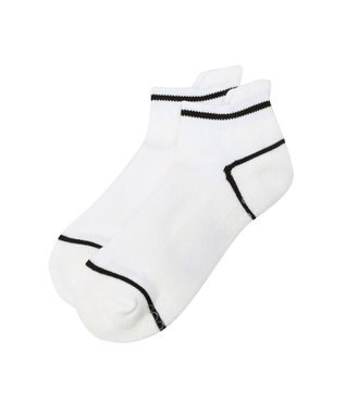 DAKS 【DAKS GOLF】ライン配色足首パイルソックス ハウスチェック