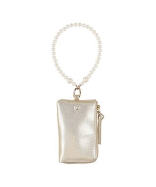 UNBILLION ペルケ perche / パール調ストラップ・マルチケース