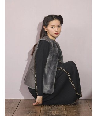Green Parks ■ＥＳＣＡＲ　フラッフィーベスト Charcoal Gray