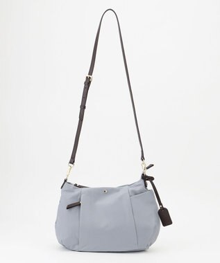 J.PRESS LADIES 【WEB限定カラーあり・2way】 ナイロン ショルダー バッグ ブルー系