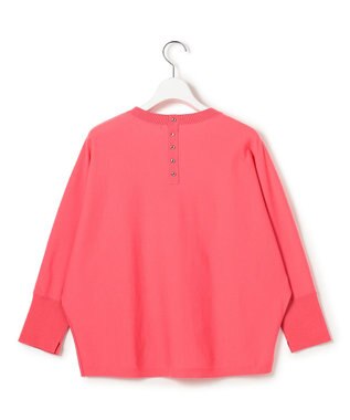 23区 L 【先行予約】ネオコンフォートストレッチ ドルマン ニット コーラル系