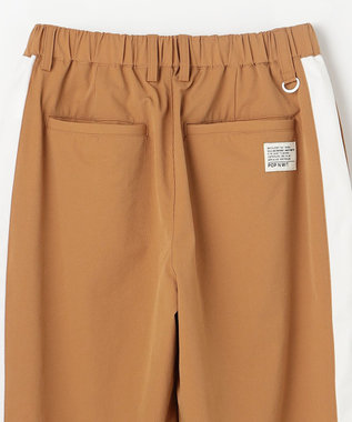 PW CIRCULUS 【WOMEN】サイドラインストレートワイドパンツ ゴルフウェア レディース ベージュ系
