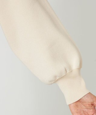 NAVE 【ReNAVE・洗える】スムースニット トラックジャケット ホワイト系