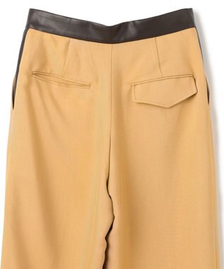 BEIGE， ALAIN / ワイドパンツ Camel × Brown