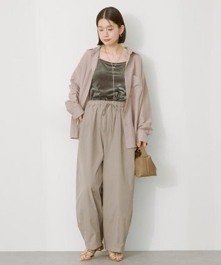 AMERICAN HOLIC カップ付き ベロアショートキャミソール Charcoal Gray